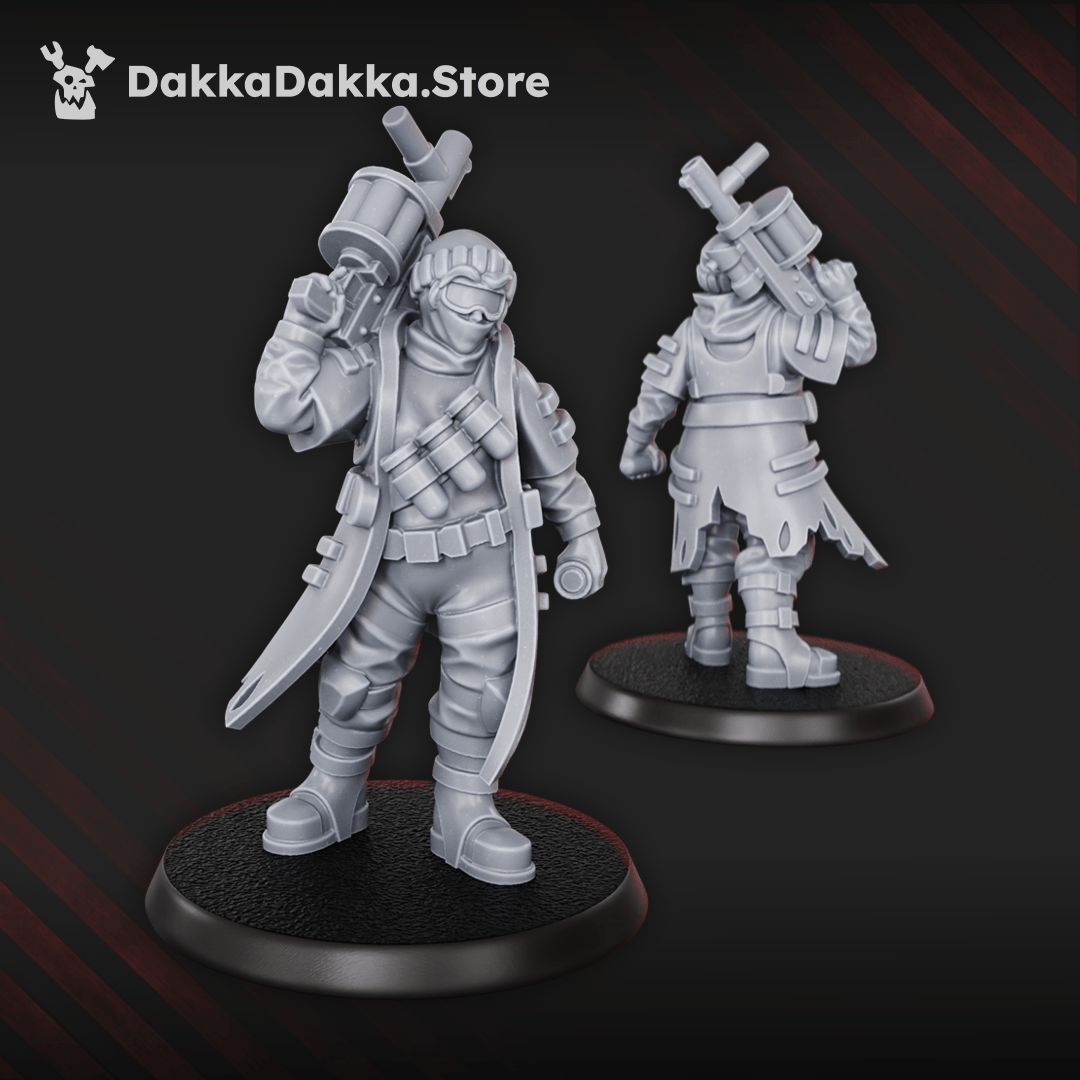 Gang The Alcat Rats Infantry Squad (x15) gritty underhive fighters