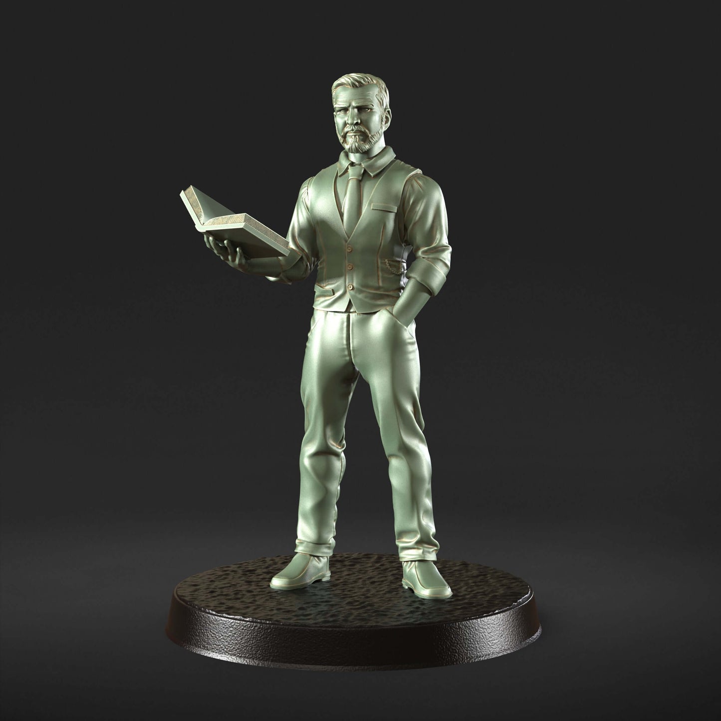 Vampikre cult miniature set for fantasy, tabletop and roleplaying games