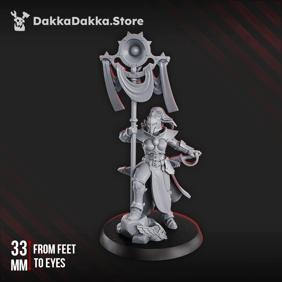 Sci-Fi Chaos Cult Female Miniature – Sound Relict