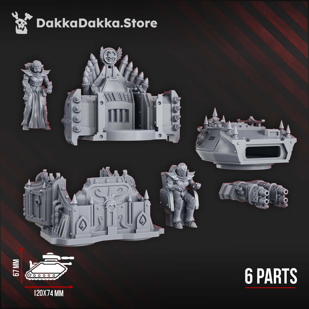 The Ordine Vendetta APC, Sci-Fi Wargaming Miniatures