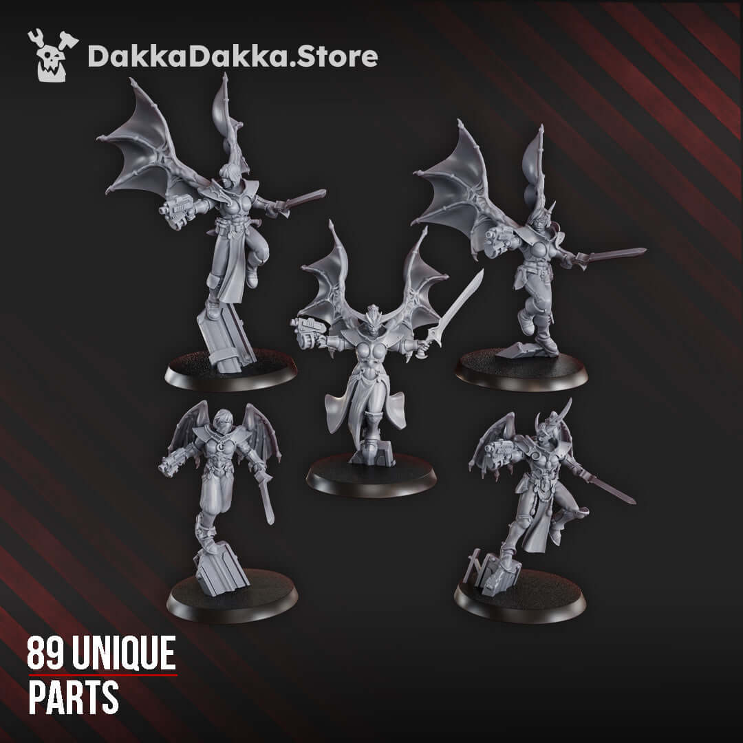 Gomorrah Idolaters Build Kit - Sci-Fi Wargaming Miniatures