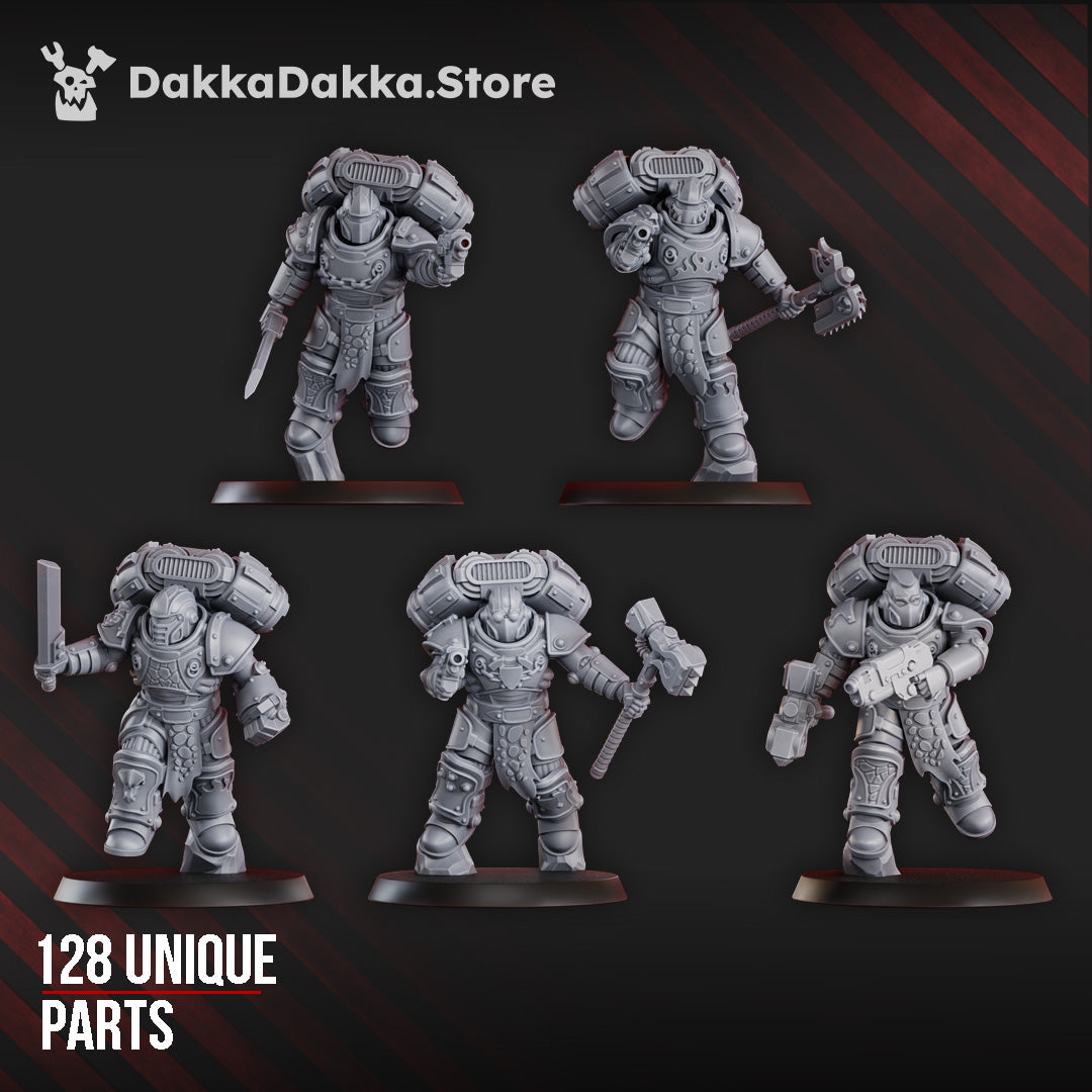 Ignisaurus Clan Build Kit - Sci-Fi Wargaming Miniature