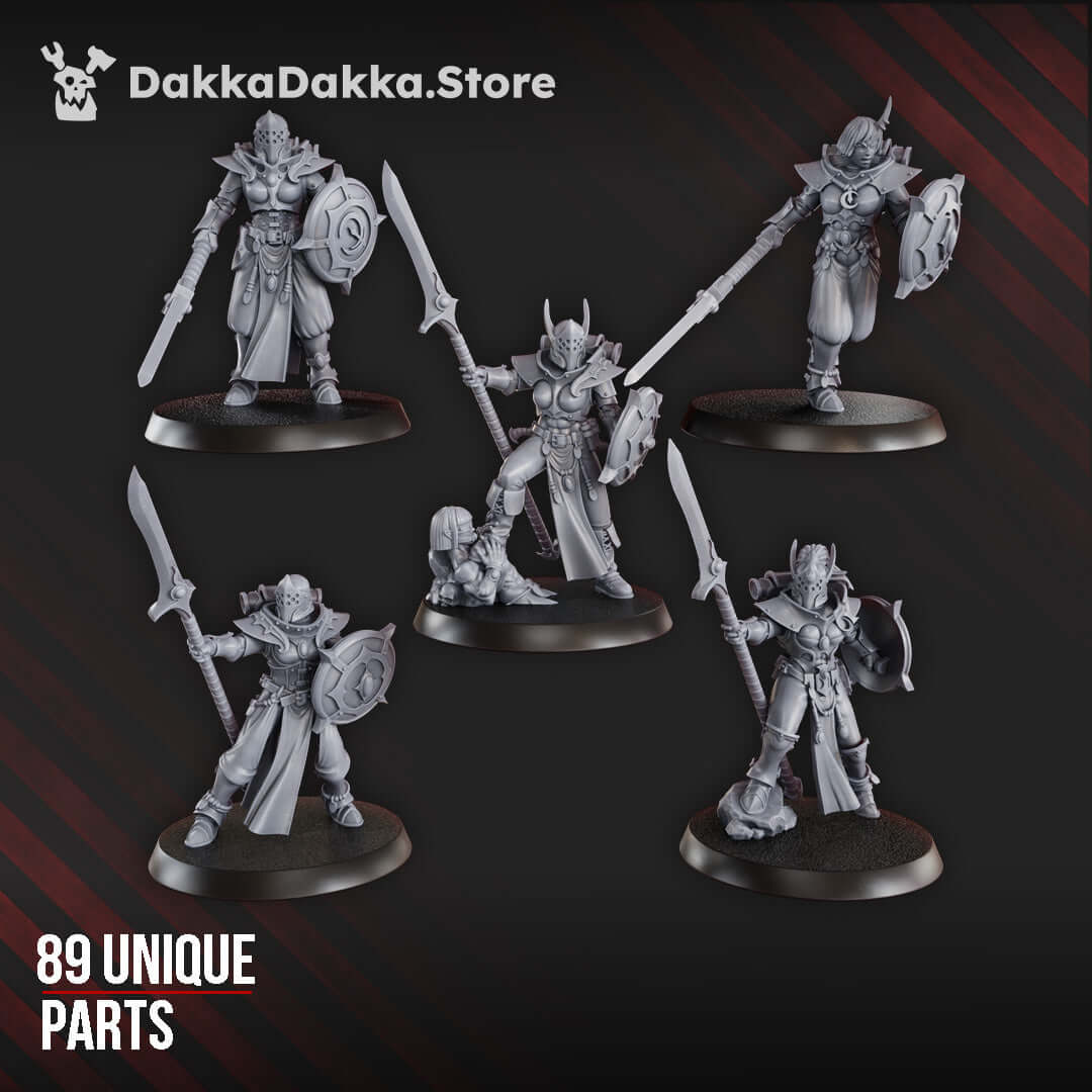 Gomorrah Idolaters Build Kit - Sci-Fi Wargaming Miniatures