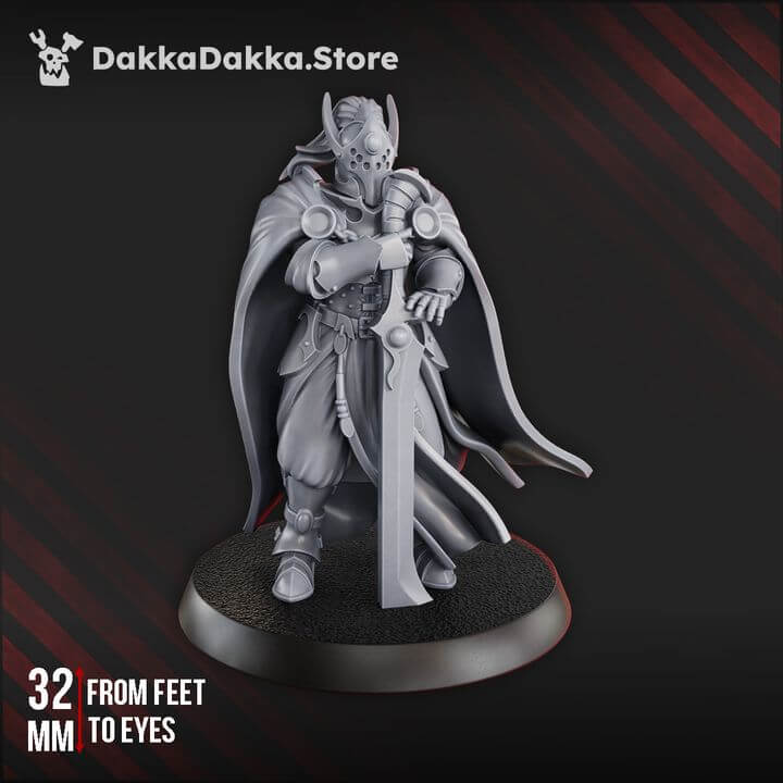 Sci-Fi Chaos Cult Female Miniature - Khadessa Varn included in Gomorrah Idolaters Starter Bundle – Whis