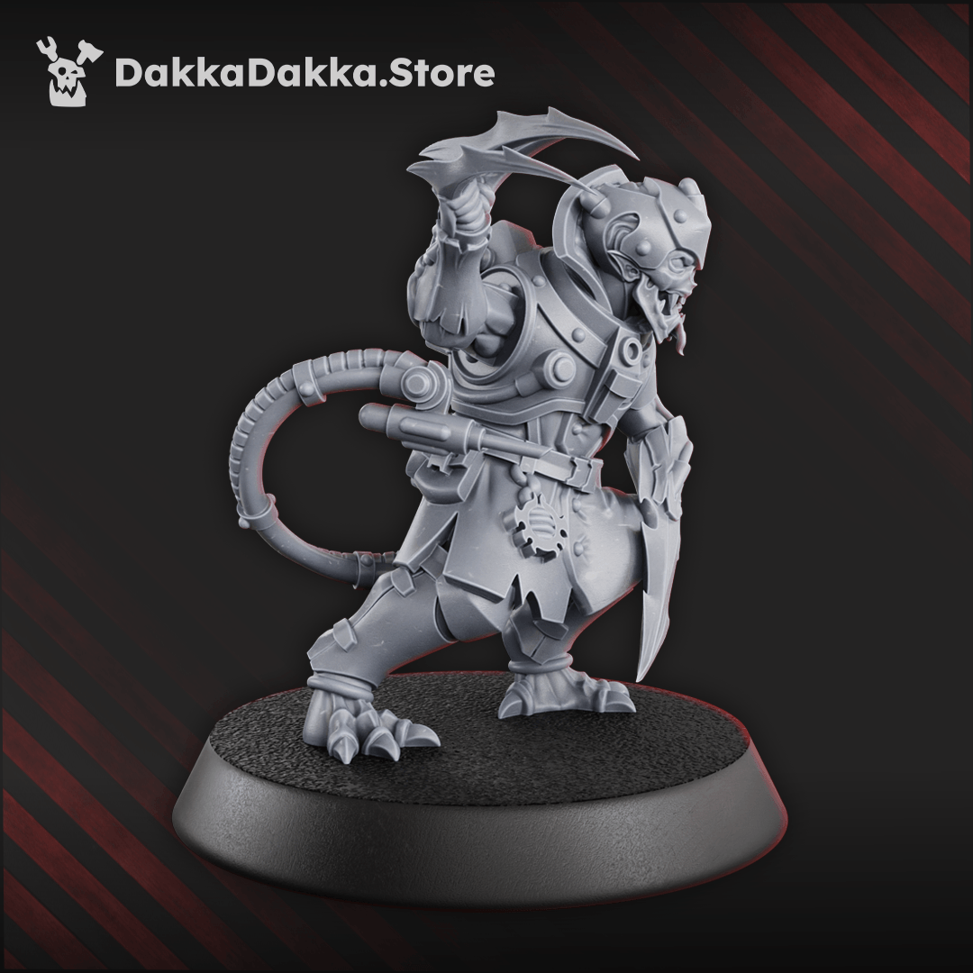 Hive Swarm Commander Prevalion figurine, 28mm tall, detailed battle-ready design for tabletop games.