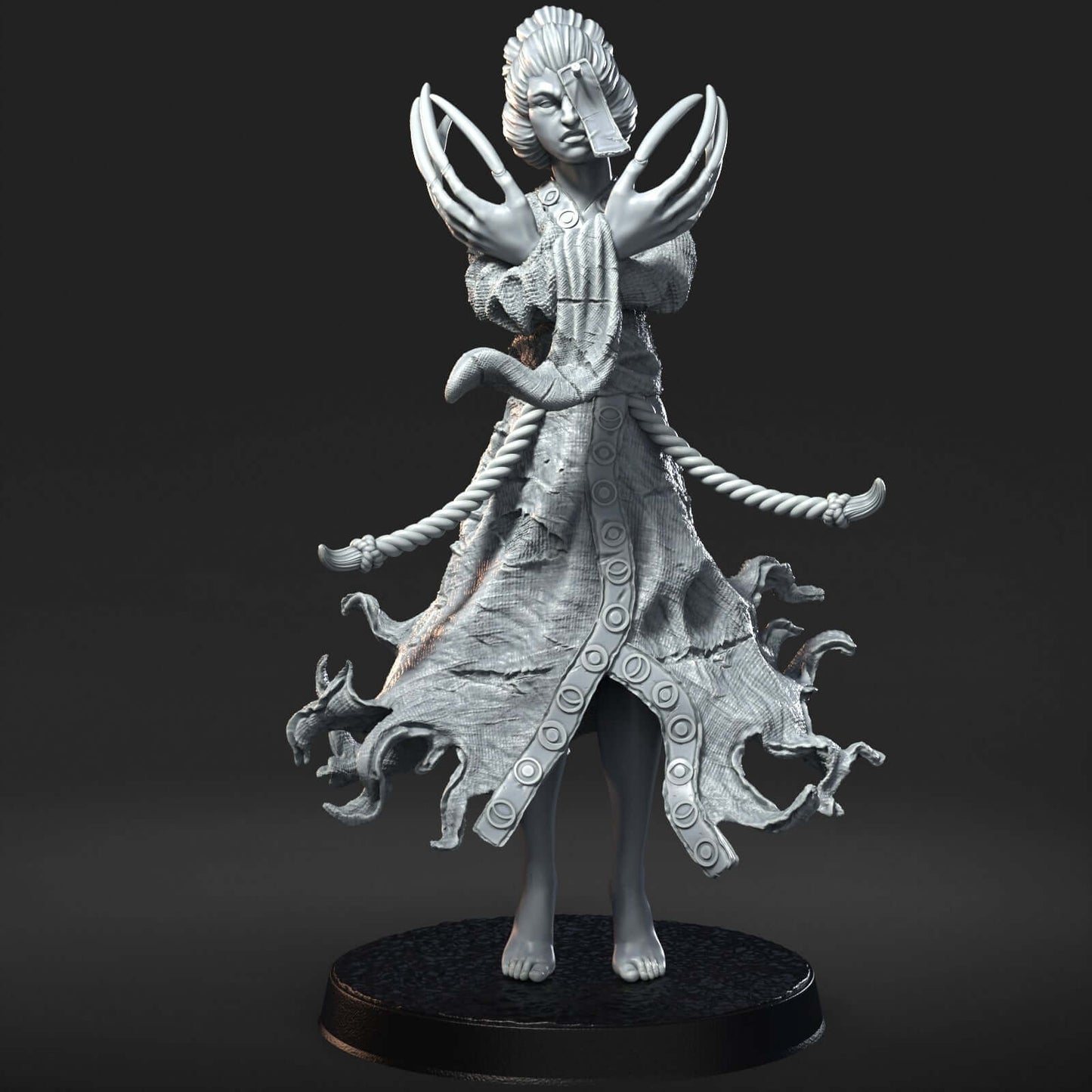 Pinnacle State Nihon Set - Fantasy RPG Miniatures, 32mm Scale
