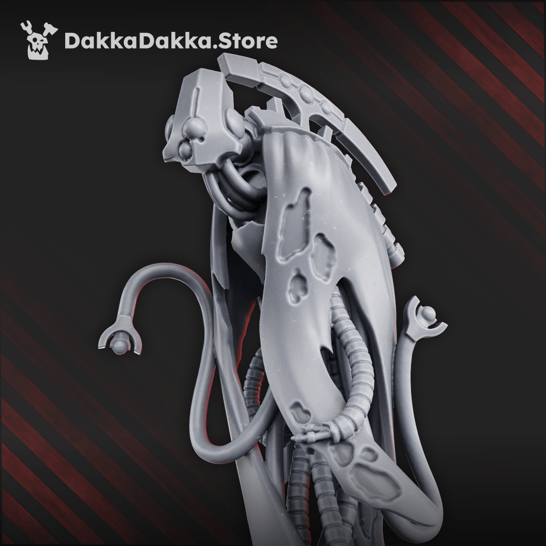 Necrotek Iron Nightmare towering cloaked construct with single glowing eye