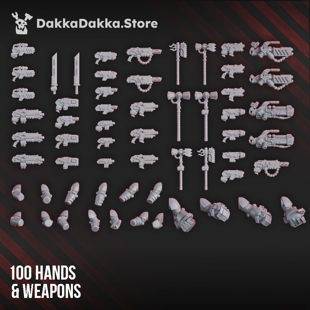 Ignisaurus Clan Build Kit - Sci-Fi Wargaming Miniature