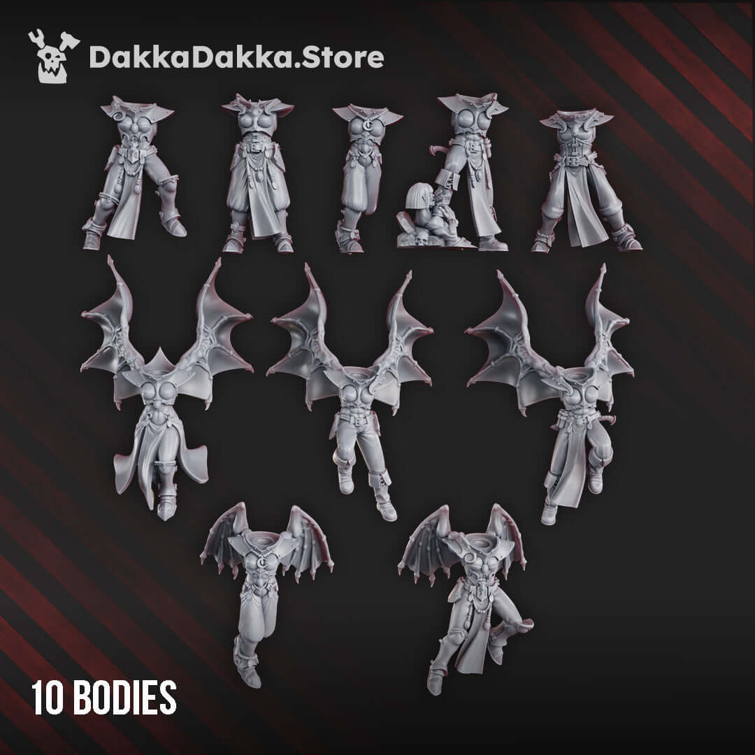 Gomorrah Idolaters Build Kit - Sci-Fi Wargaming Miniatures