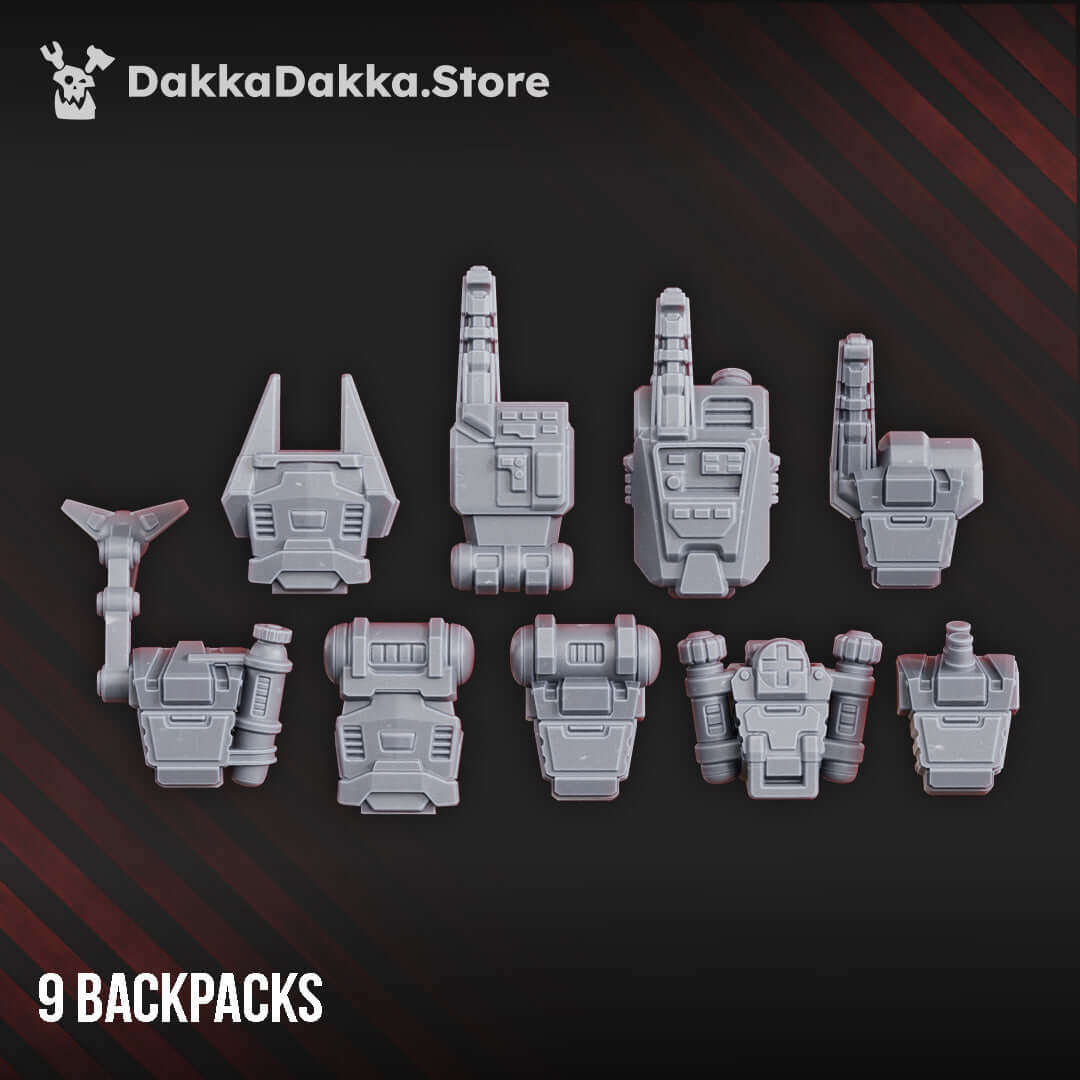 Sci-Fi Fire Warrior miniatures build kit with 78 parts, featuring customizable figures and weapons, 28mm height.