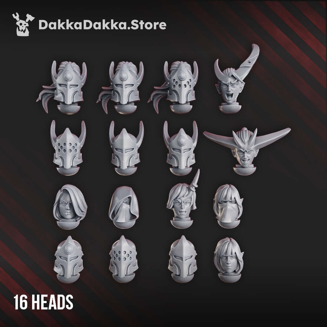 Gomorrah Idolaters Build Kit - Sci-Fi Wargaming Miniatures