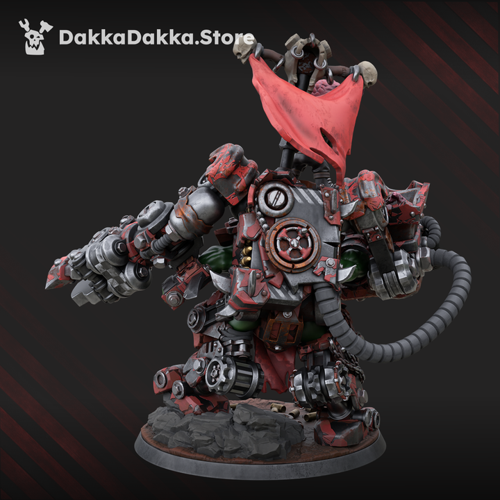 Gharghkool Da Big Wrecka - by DakkaDakka, Sci-Fi Wargaming Miniatures, 32mm Scale