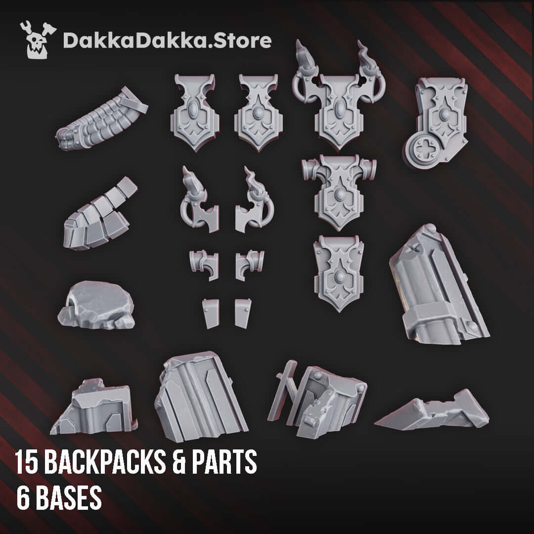 Gomorrah Idolaters Build Kit - Sci-Fi Wargaming Miniatures