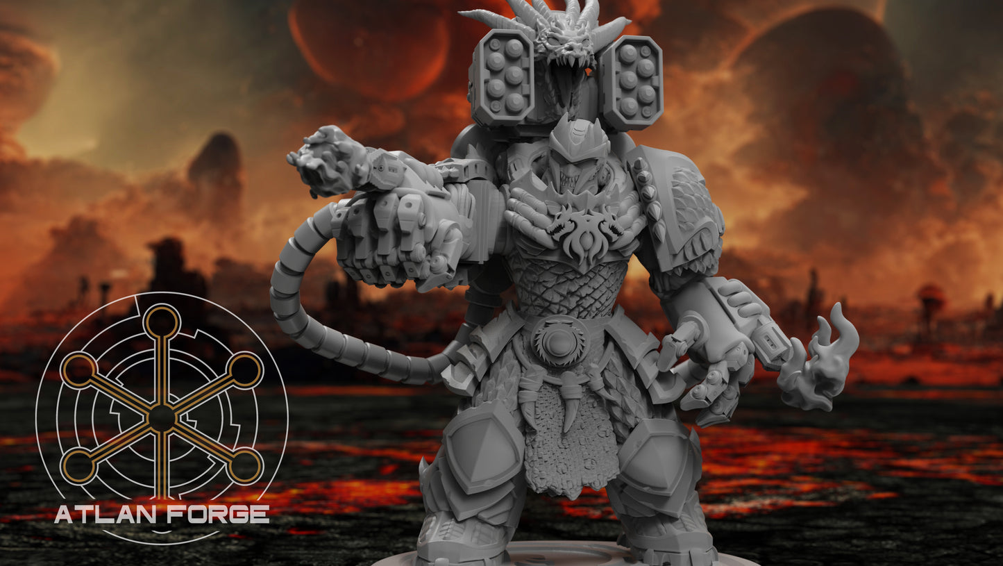 Dragon Aegis Incandescents - Atlan Forge, Sci-Fi Wargaming Miniatures
