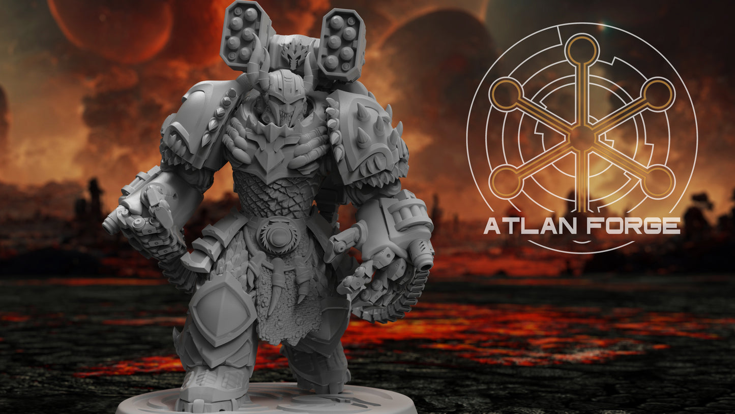 Dragon Aegis Incandescents - Atlan Forge, Sci-Fi Wargaming Miniatures