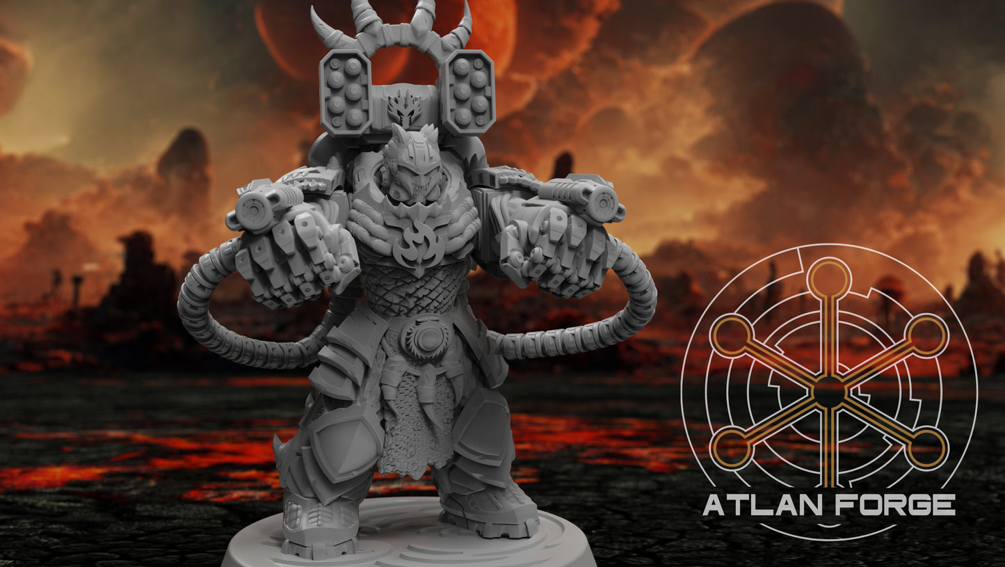 Dragon Aegis Incandescents - Atlan Forge, Sci-Fi Wargaming Miniatures