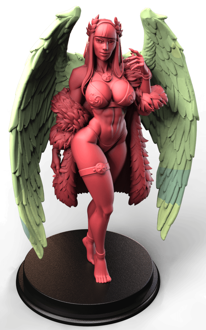 Fantasy Pin Up - Aurelyss Solwing 75mm Figurine
