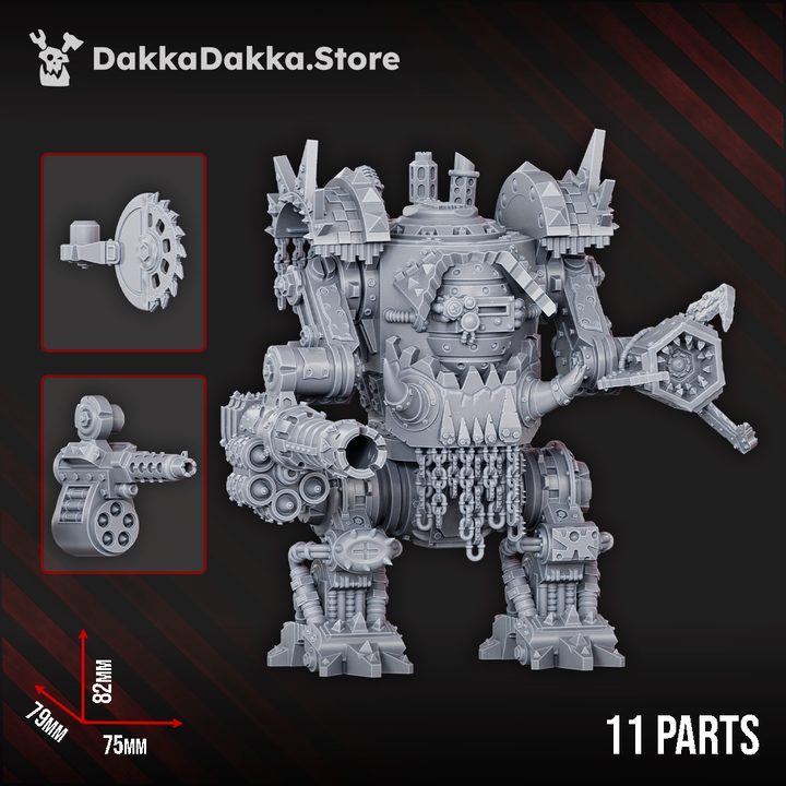 Deff Box Ork Walker included in the Space Orks Battle Pack