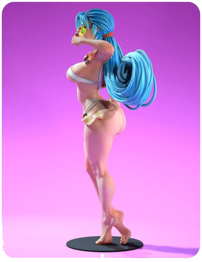 Squirtaline - Waifumon, Pin Up Figurine, 1/6 Scale Collectable