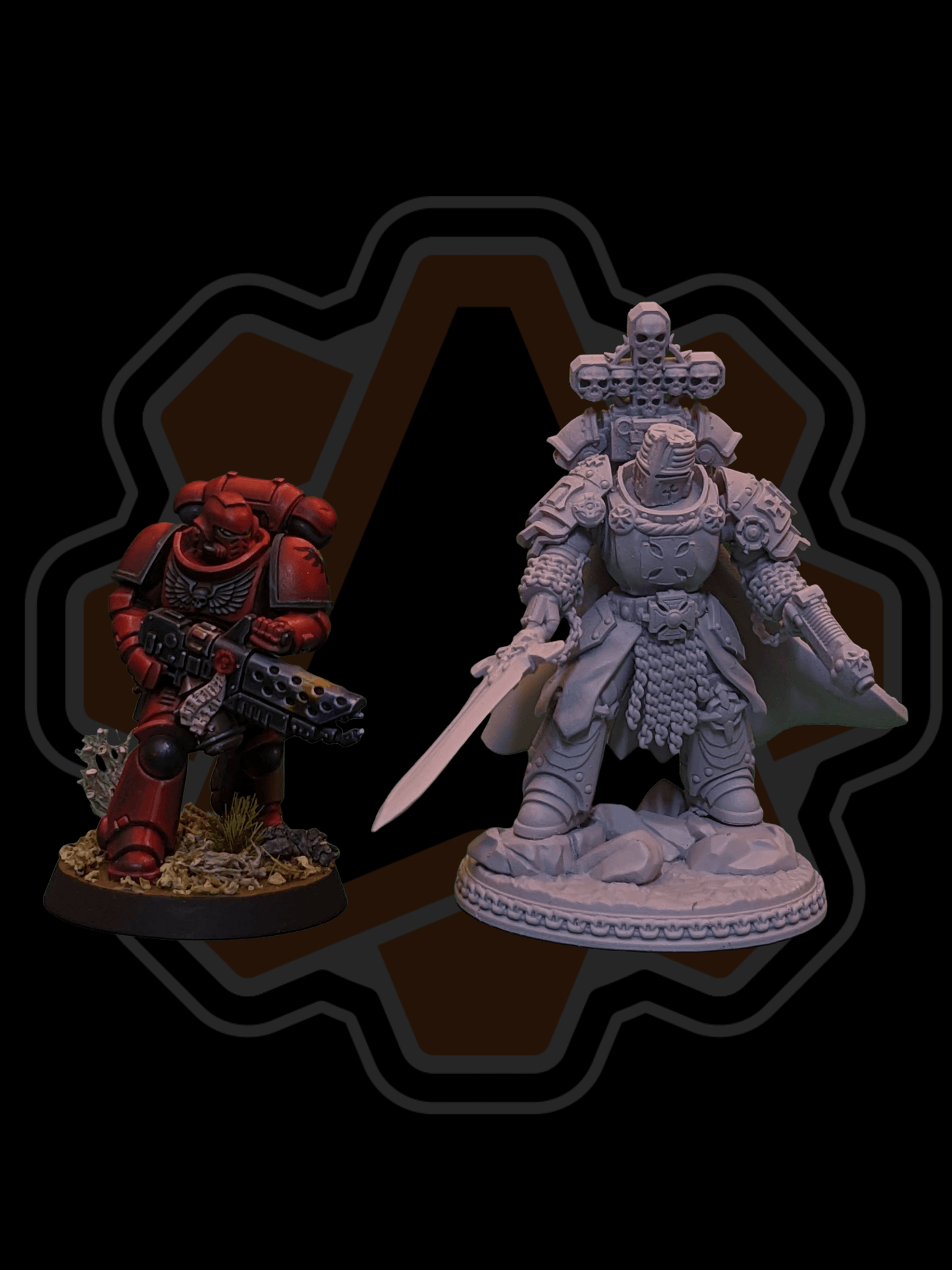 Templar Commander - Sci-Fi Wargaming Miniatures