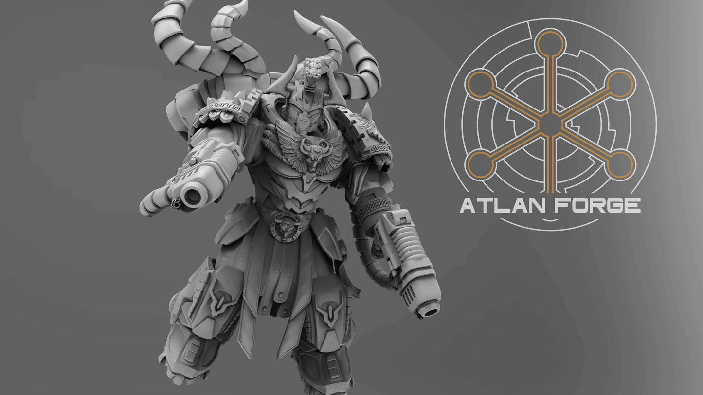 Minoan Aegis Sciritai - Sci-Fi Wargaming Miniatures, 32mm Scale