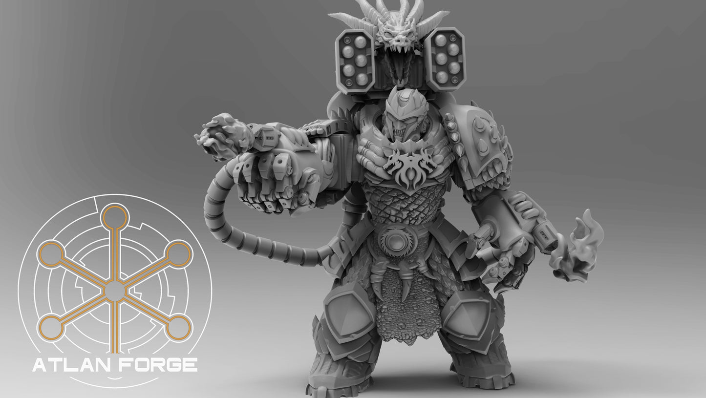 Dragon Aegis Incandescents - Atlan Forge, Sci-Fi Wargaming Miniatures