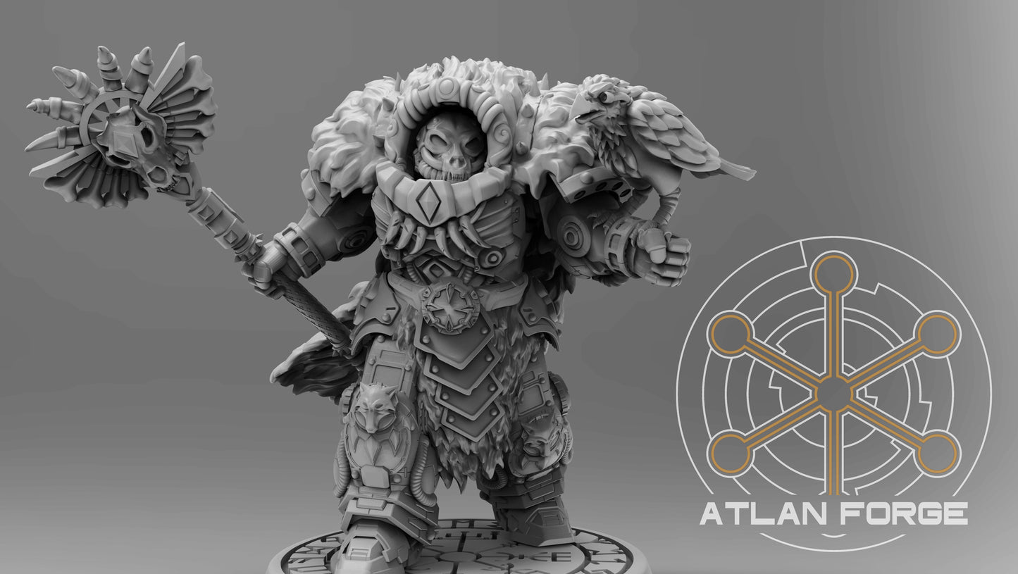 Einherjar Storm Priest - Sci-Fi Wargaming Miniatures