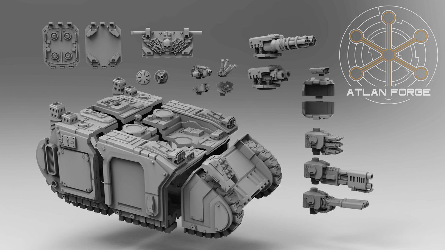 Loxodon Heavy APC, Sci-Fi Wargaming Miniatures