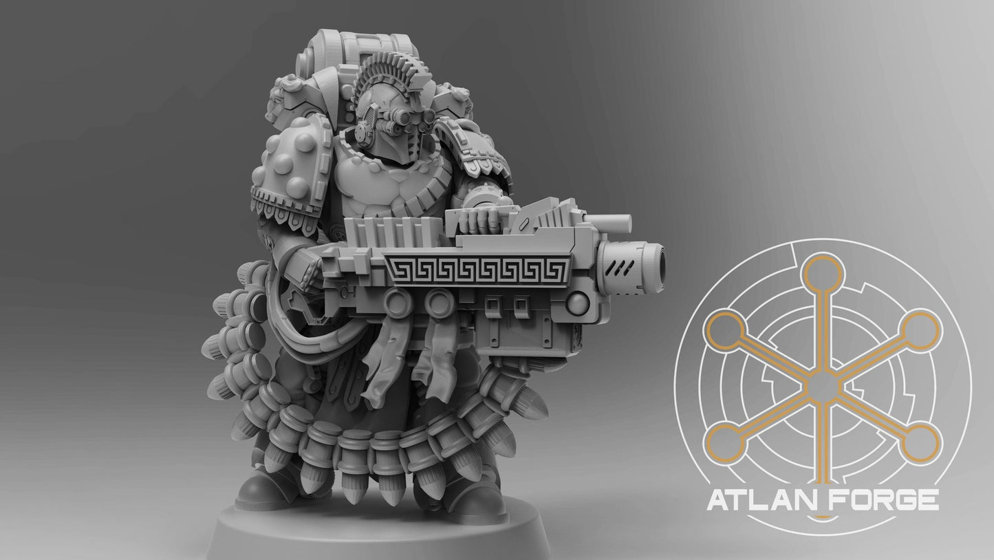 Minoan Toxotai - 32mm Resin Miniatures Squad — additional view