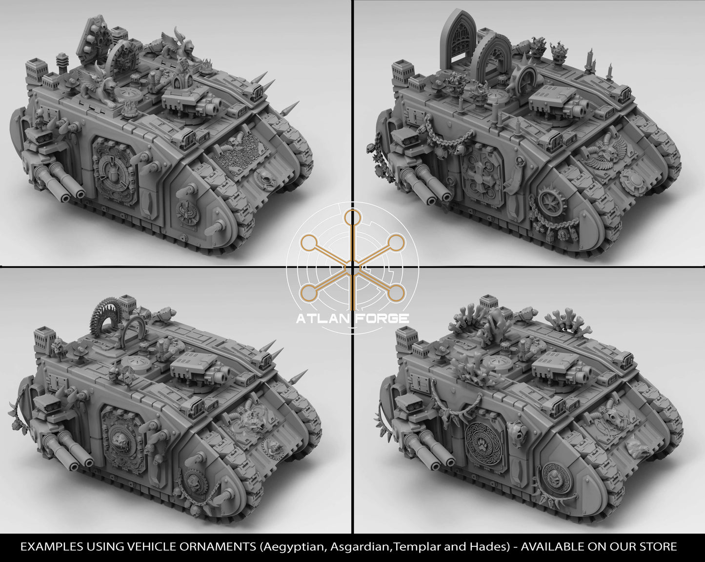 Loxodon Heavy APC, Sci-Fi Wargaming Miniatures