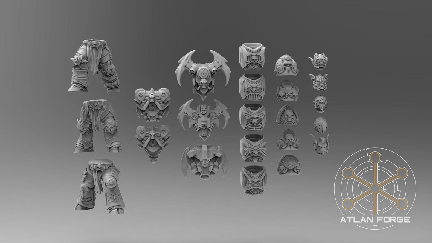 Nekramoroi Exsanguinators - 32mm Resin Miniatures — additional view