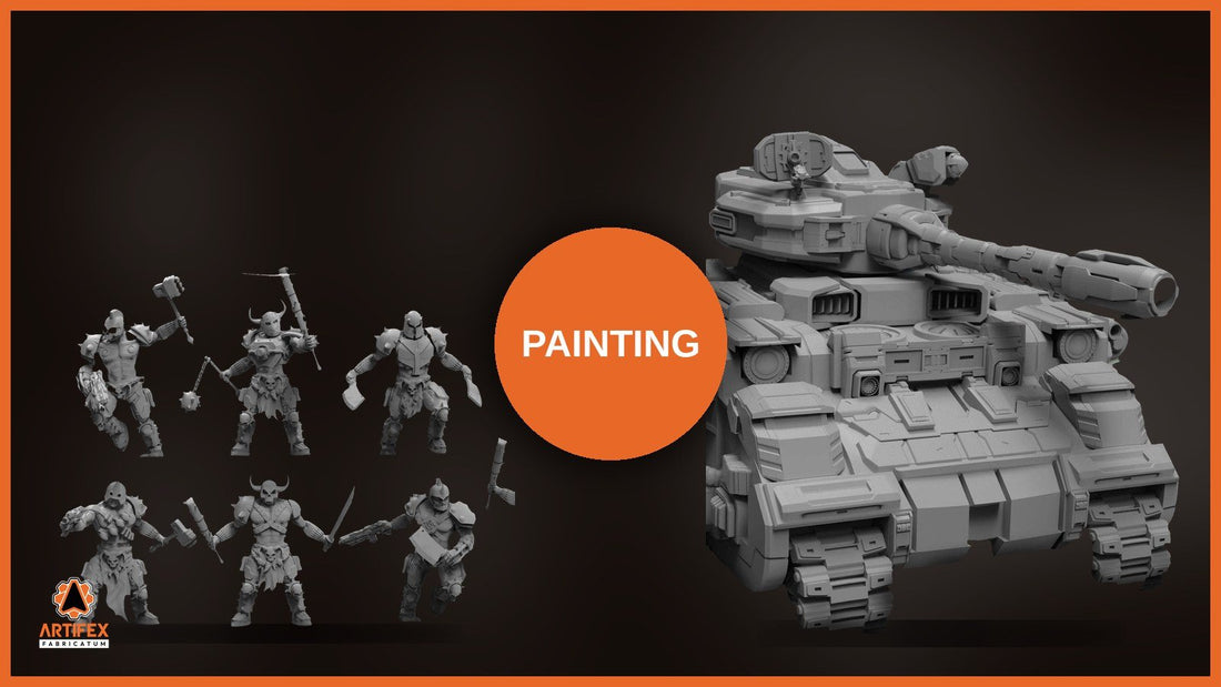 How to Paint Object Source Lighting on Sci-Fi Miniatures