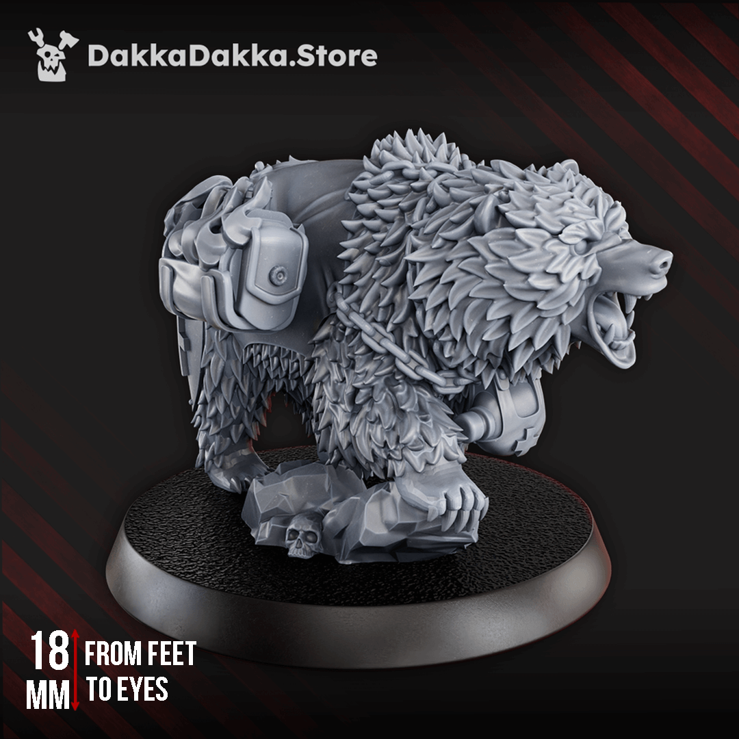 Steel Union Redemption Warbear included in Steel Union – Complete Set - 32mm Resin 