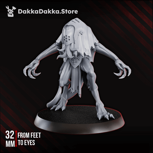 Trench Crusade Style Tet’o Kr’lieh Hunter abyssal predator miniature