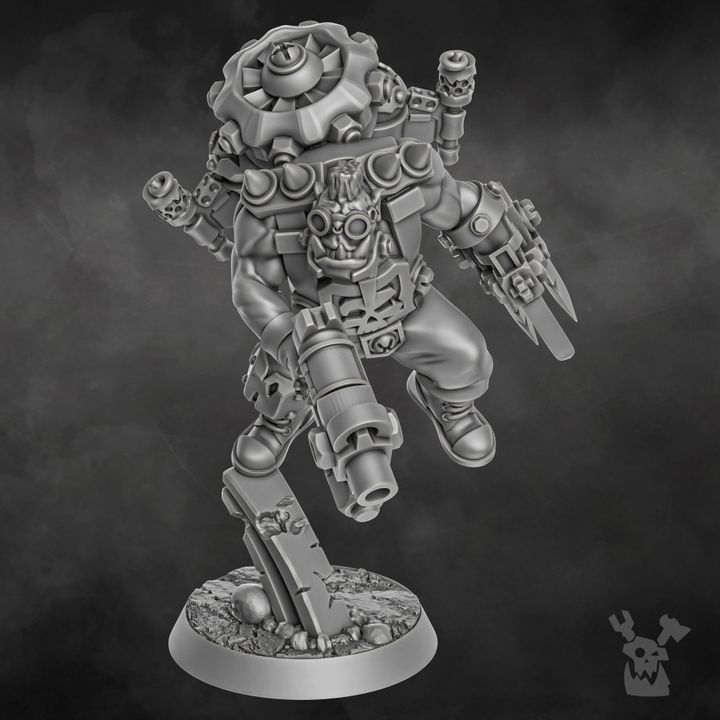 Thunderin Krew - Sci-Fi Wargaming Miniatures, 32mm Scale