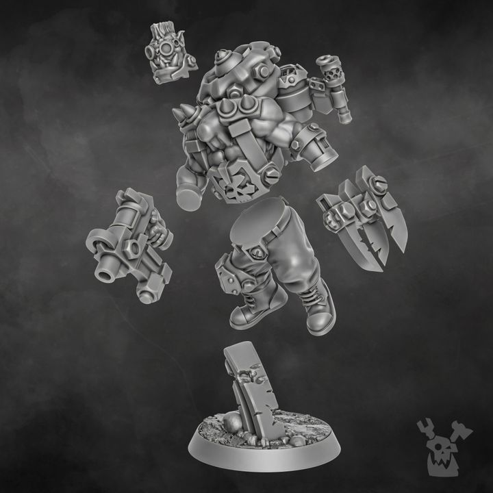 Thunderin Krew - Sci-Fi Wargaming Miniatures, 32mm Scale