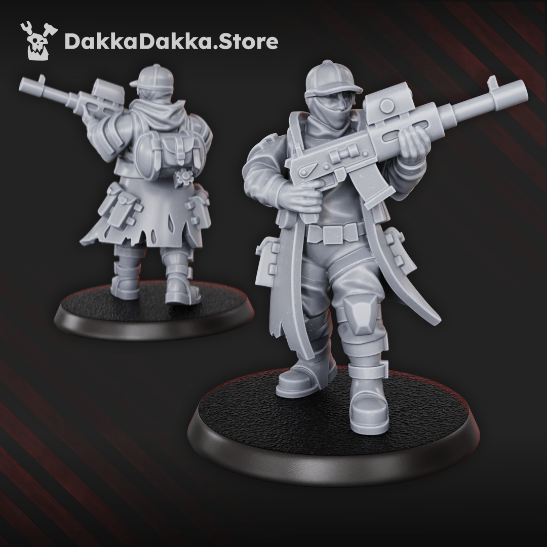 Gang The Alcat Rats Infantry Squad (x15) gritty underhive fighters