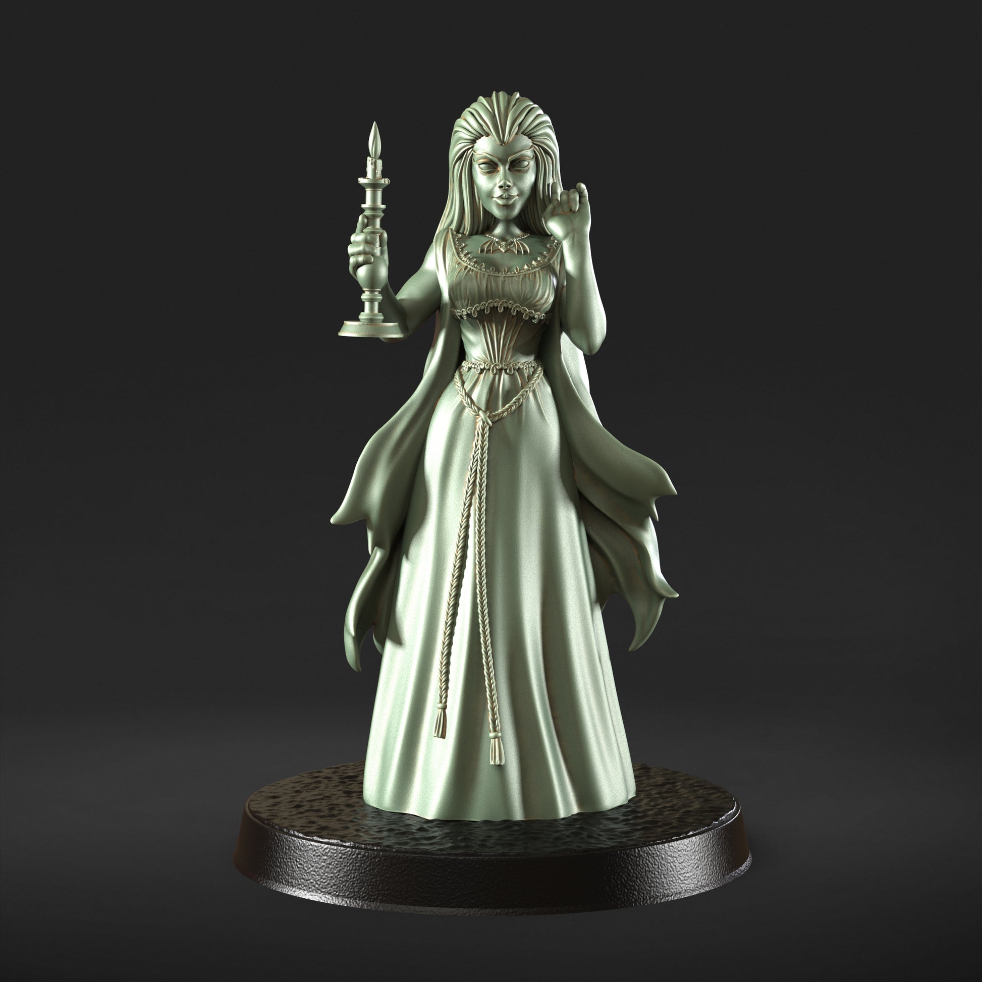 Vampikre cult miniature set for fantasy, tabletop and roleplaying games