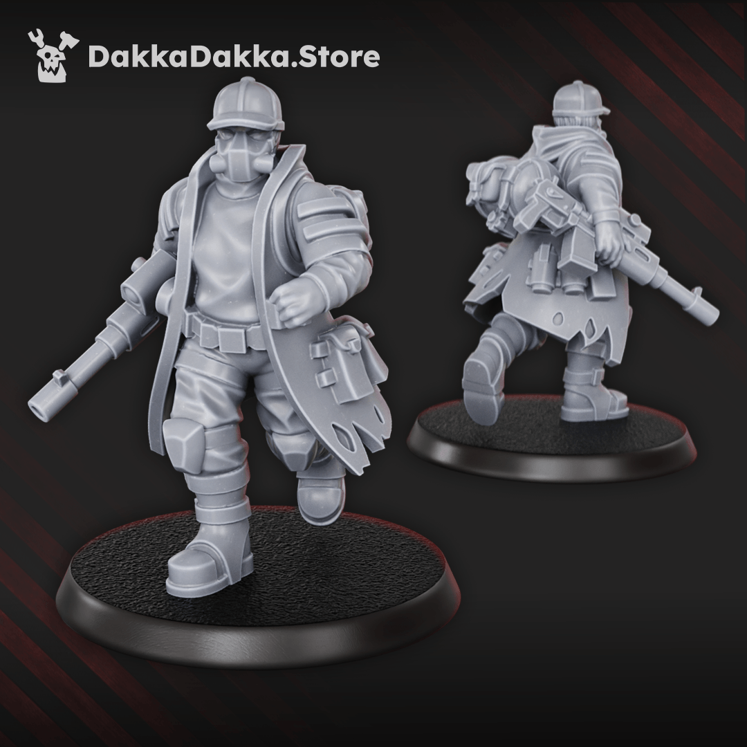 Gang The Alcat Rats Infantry Squad (x15) gritty underhive fighters