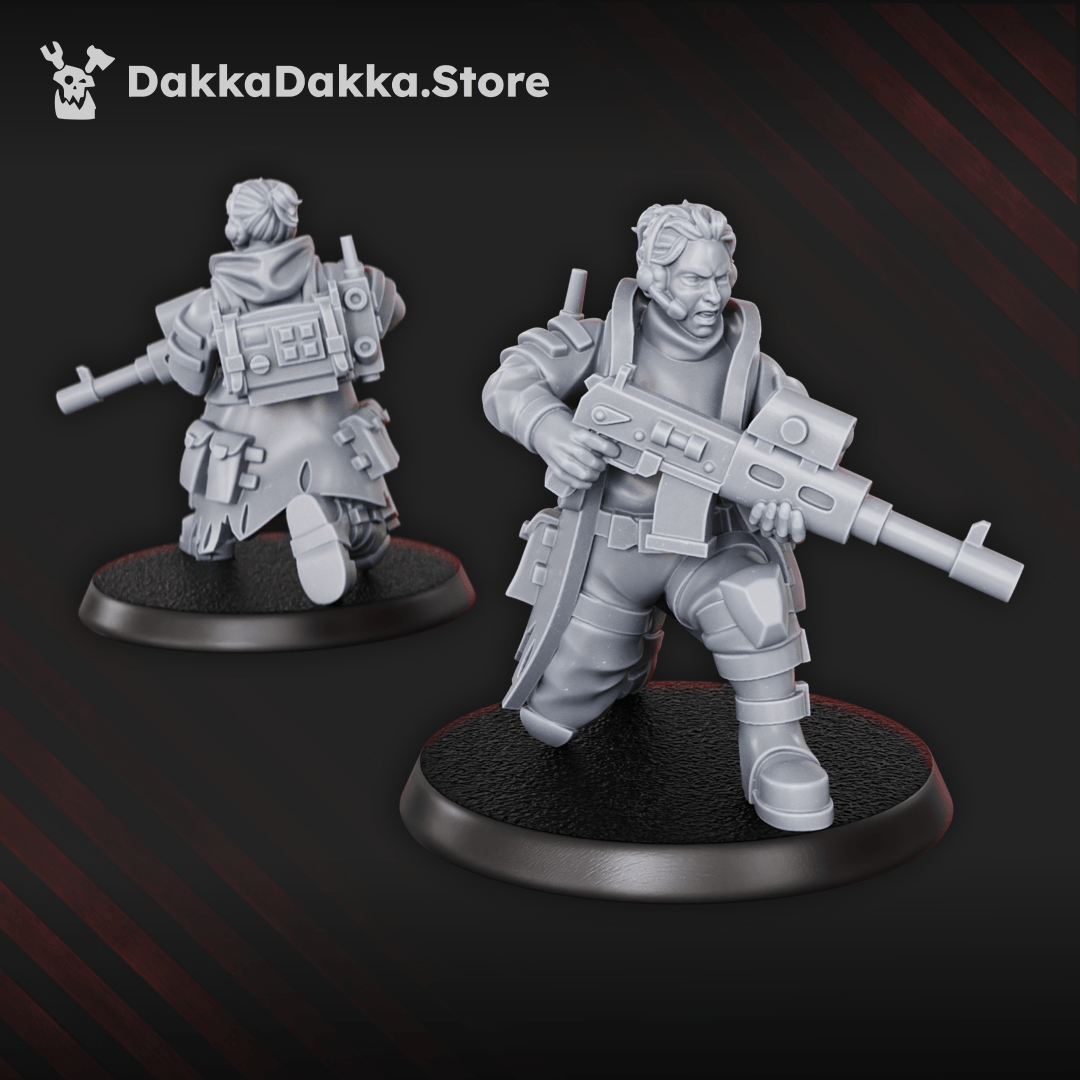 Gang The Alcat Rats Infantry Squad (x15) gritty underhive fighters