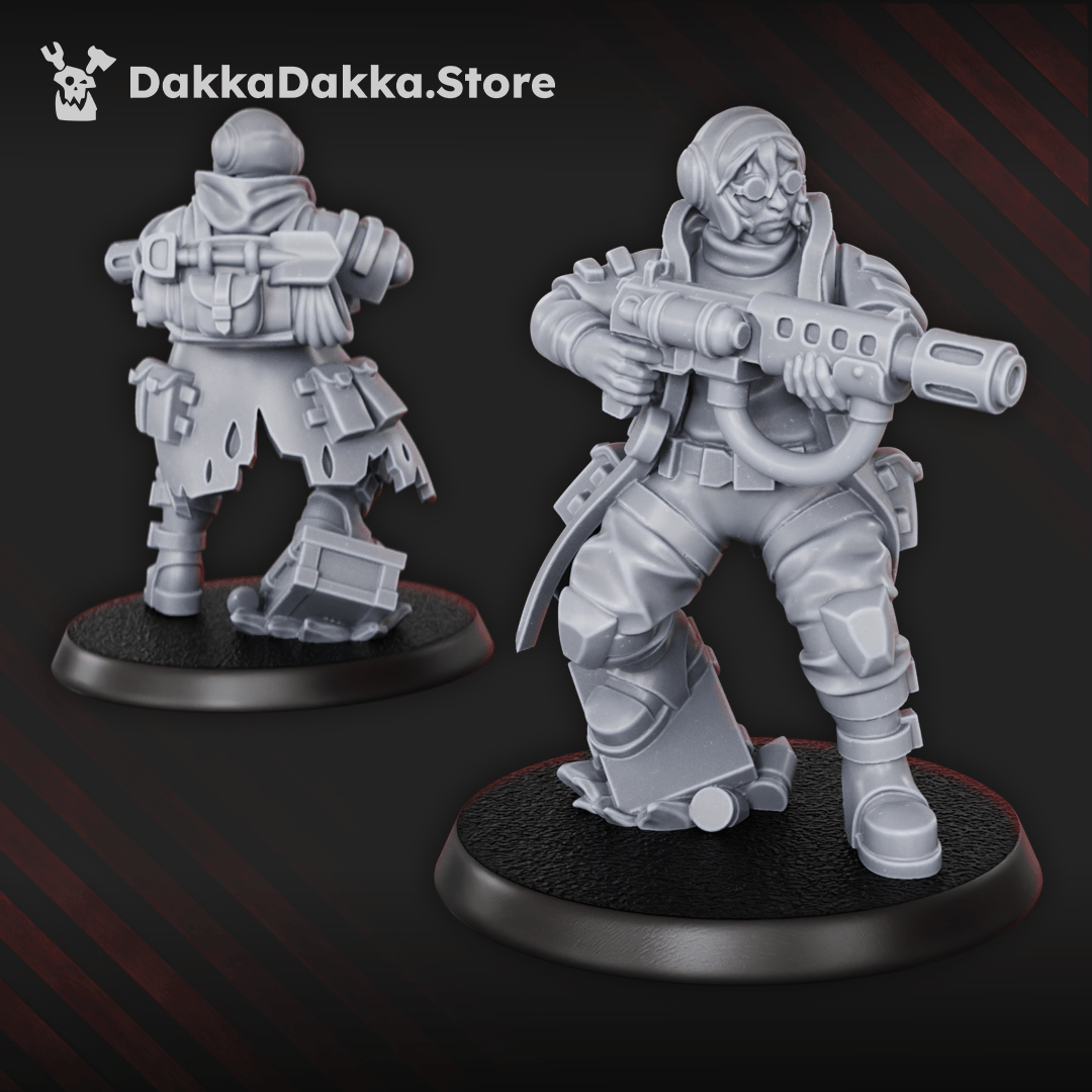 Gang The Alcat Rats Infantry Squad (x15) gritty underhive fighters