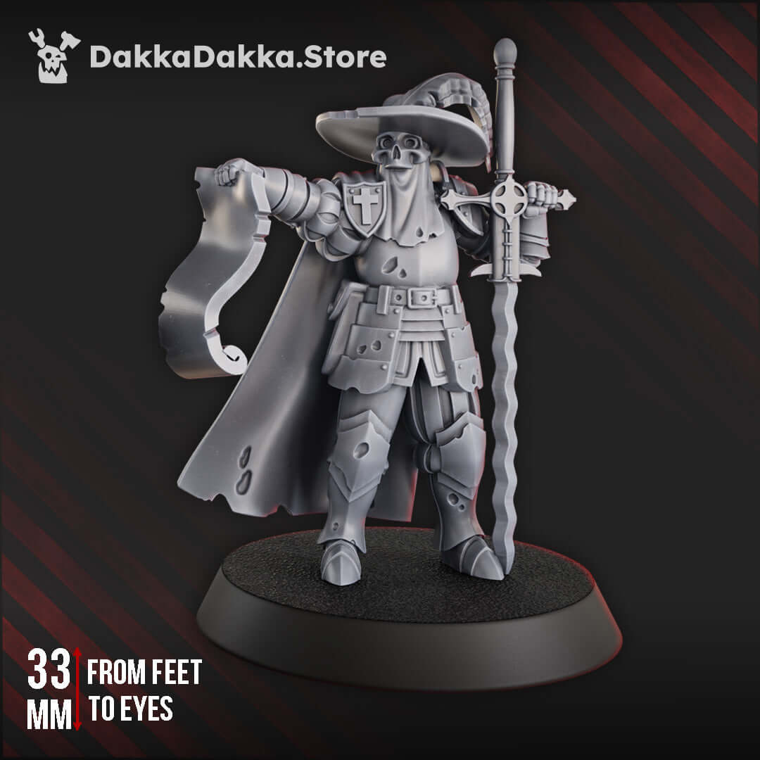 Inquisitor - Grimdark Crusade Miniatures included in the starter set