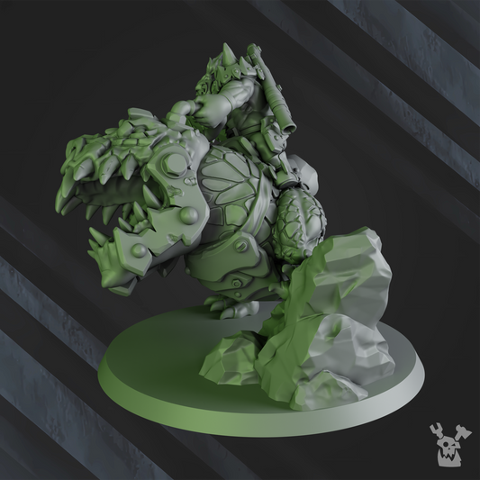 Arzott 'Da Toot on Supahog - Sci-Fi Wargaming Miniatures, 32mm Scale