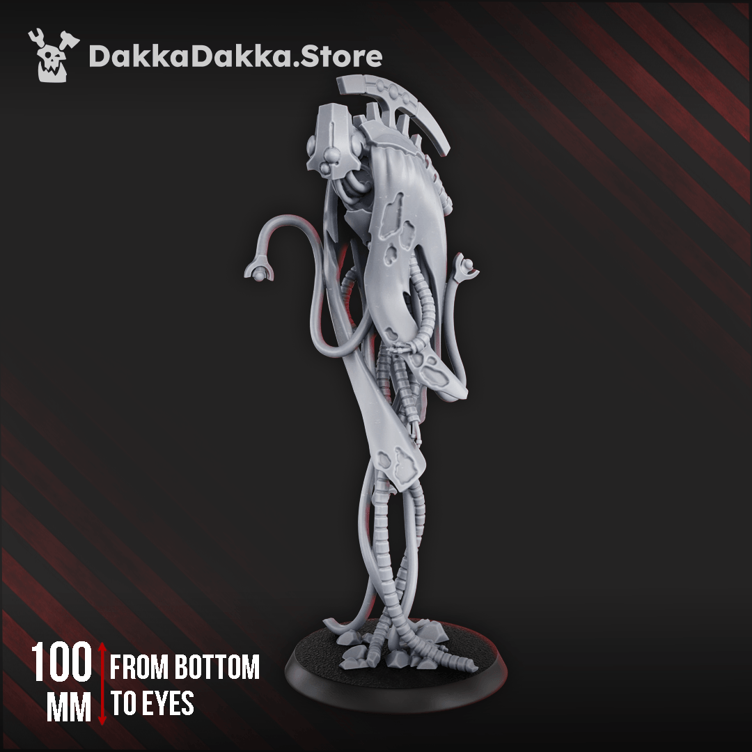 Necrotek Iron Nightmare towering cloaked construct with single glowing eye
