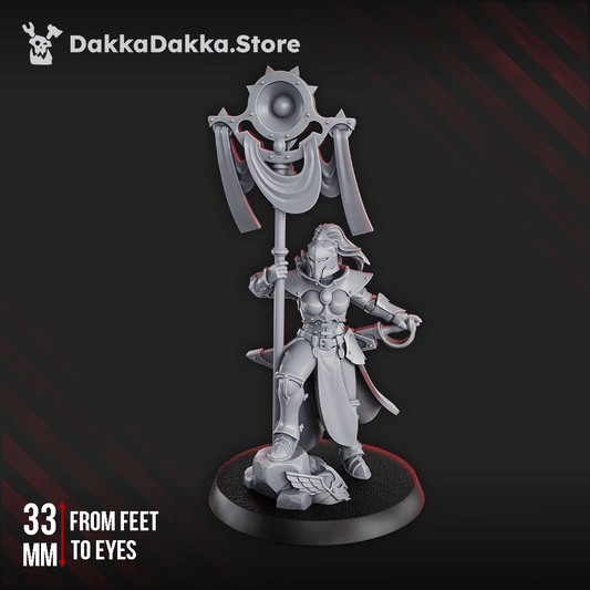 Sci-Fi Chaos Cult Female Miniature – Sound Relict