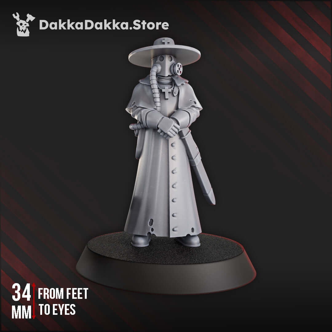 Torquemada's Priest - Grimdark Crusade Miniatures included in the starter set