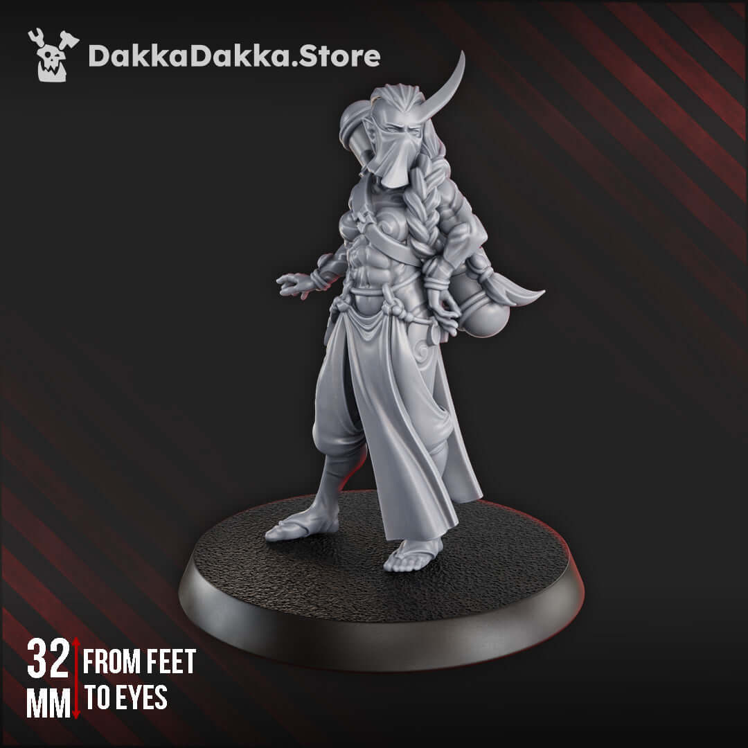 Sci-Fi Chaos Cult Female Miniatures – Vanguard (8-Pack)