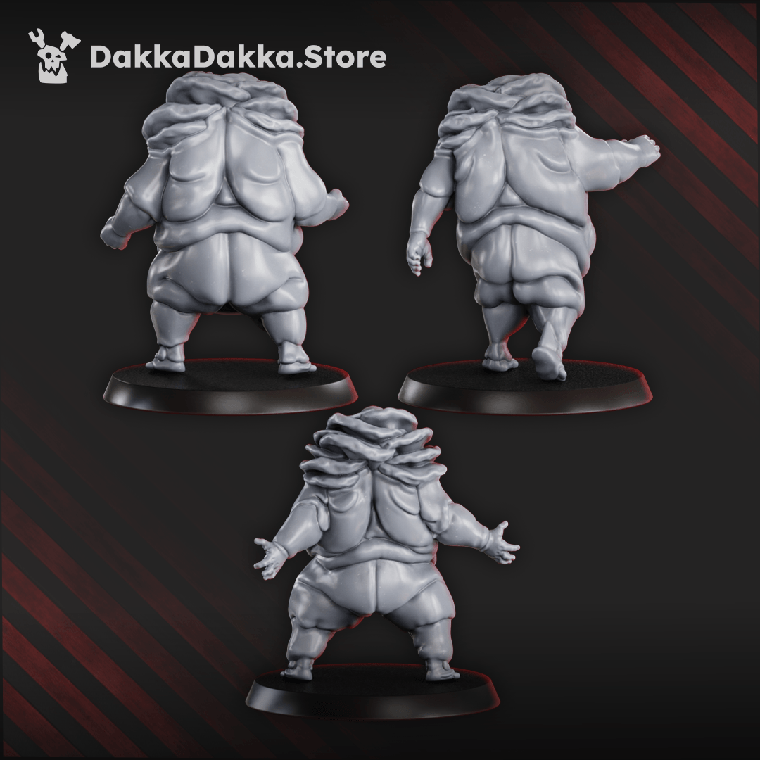 Diseased Exploguts Squad (3 Models) bloated infected figures ready to burst