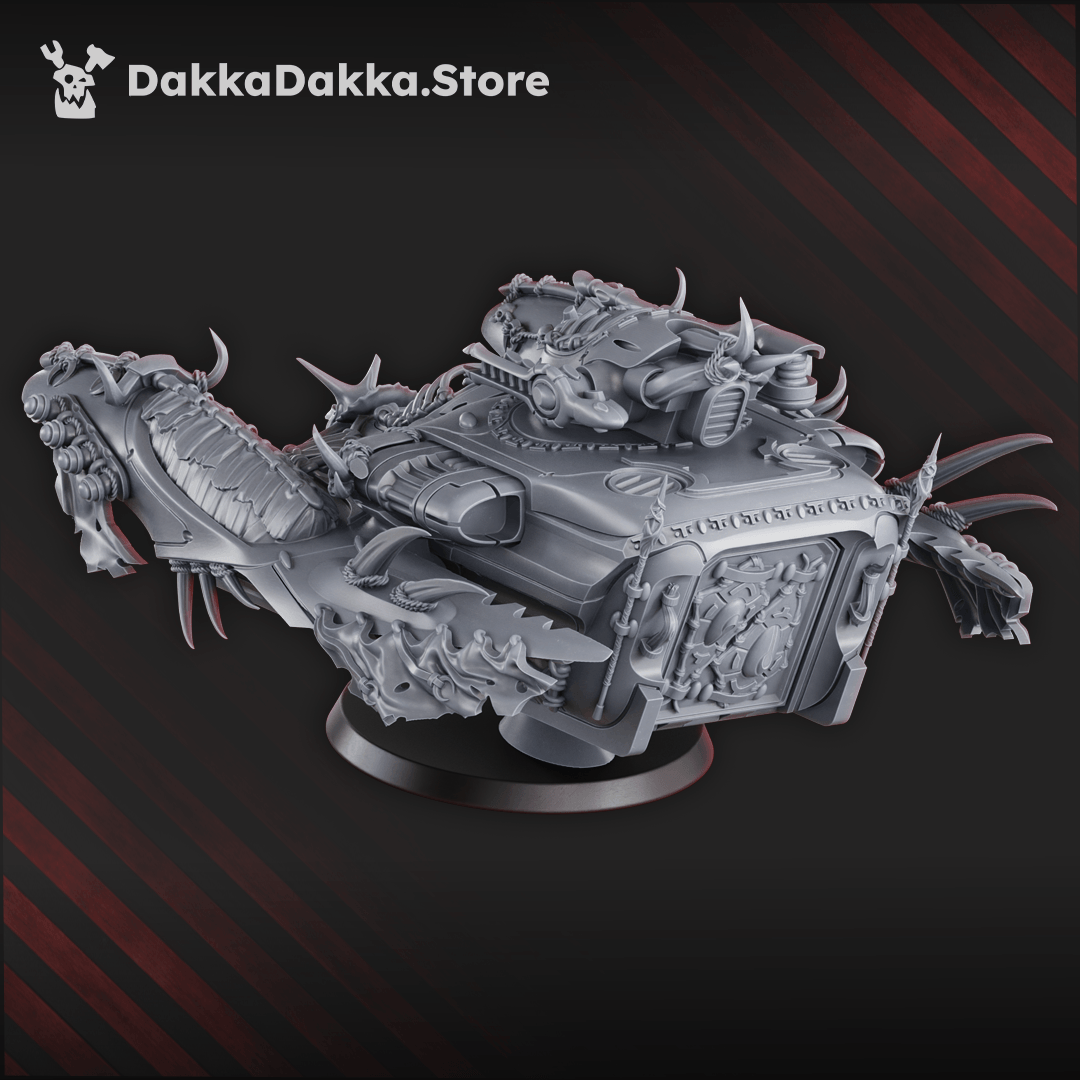 Spacelair Battletank sleek alien grav tank for gothic sci-fi space elf warriors