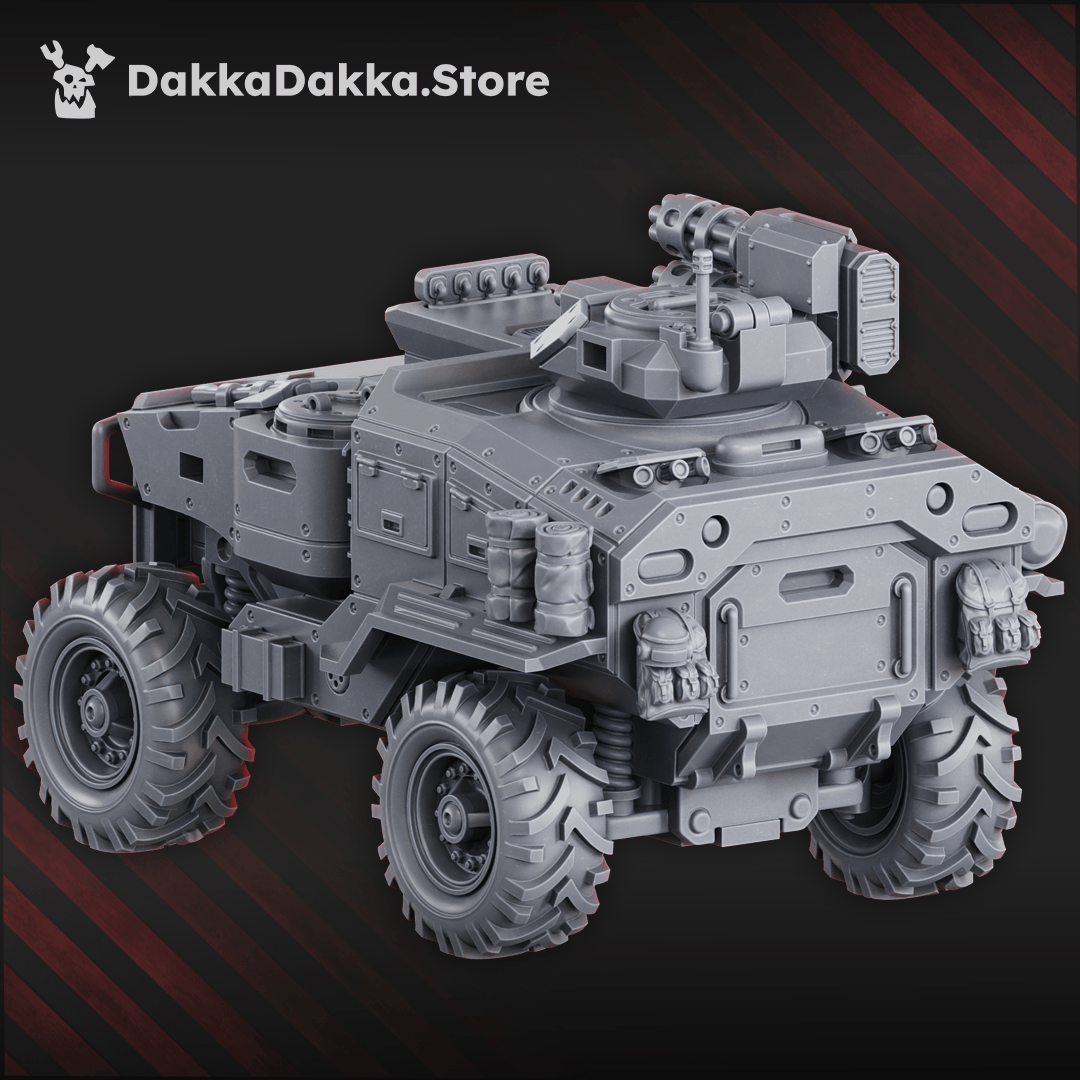 Infantry Fighting Vehicle Neofelis N-59 heavy sci-fi armoured transport with turret